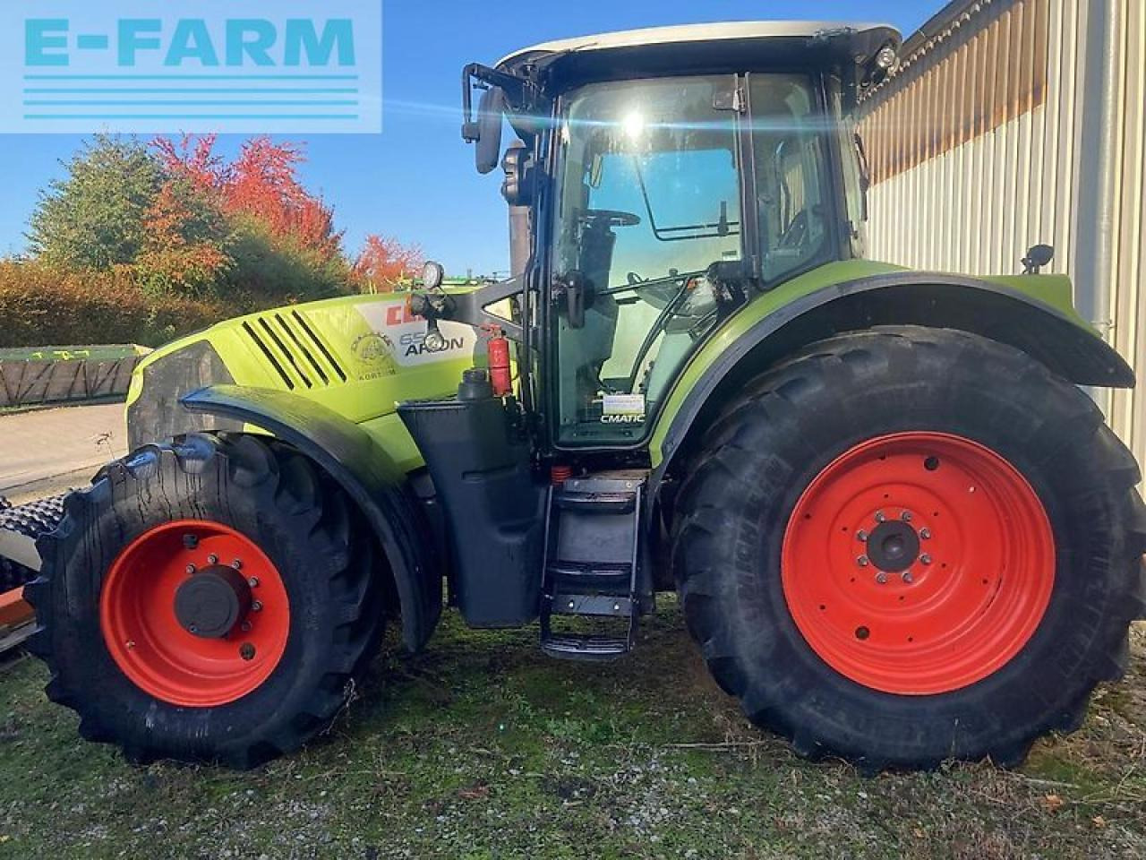 Farm tractor CLAAS arion 650 cmatic CMATIC