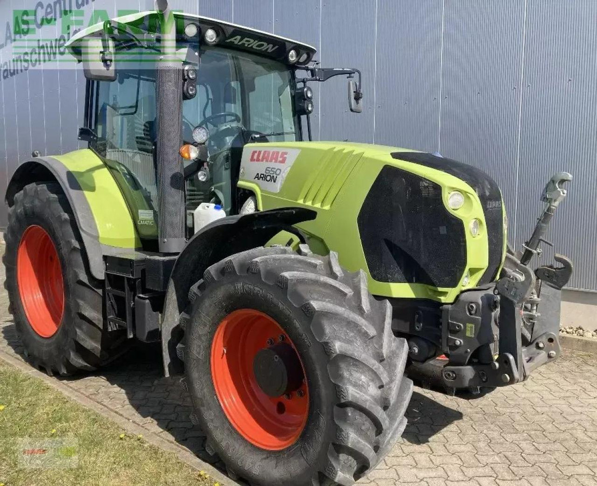 Farm tractor CLAAS arion 650 cmatic CMATIC