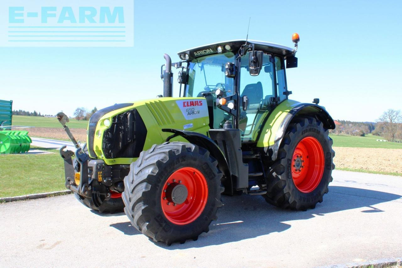 Farm tractor CLAAS arion 650 cmatic CMATIC