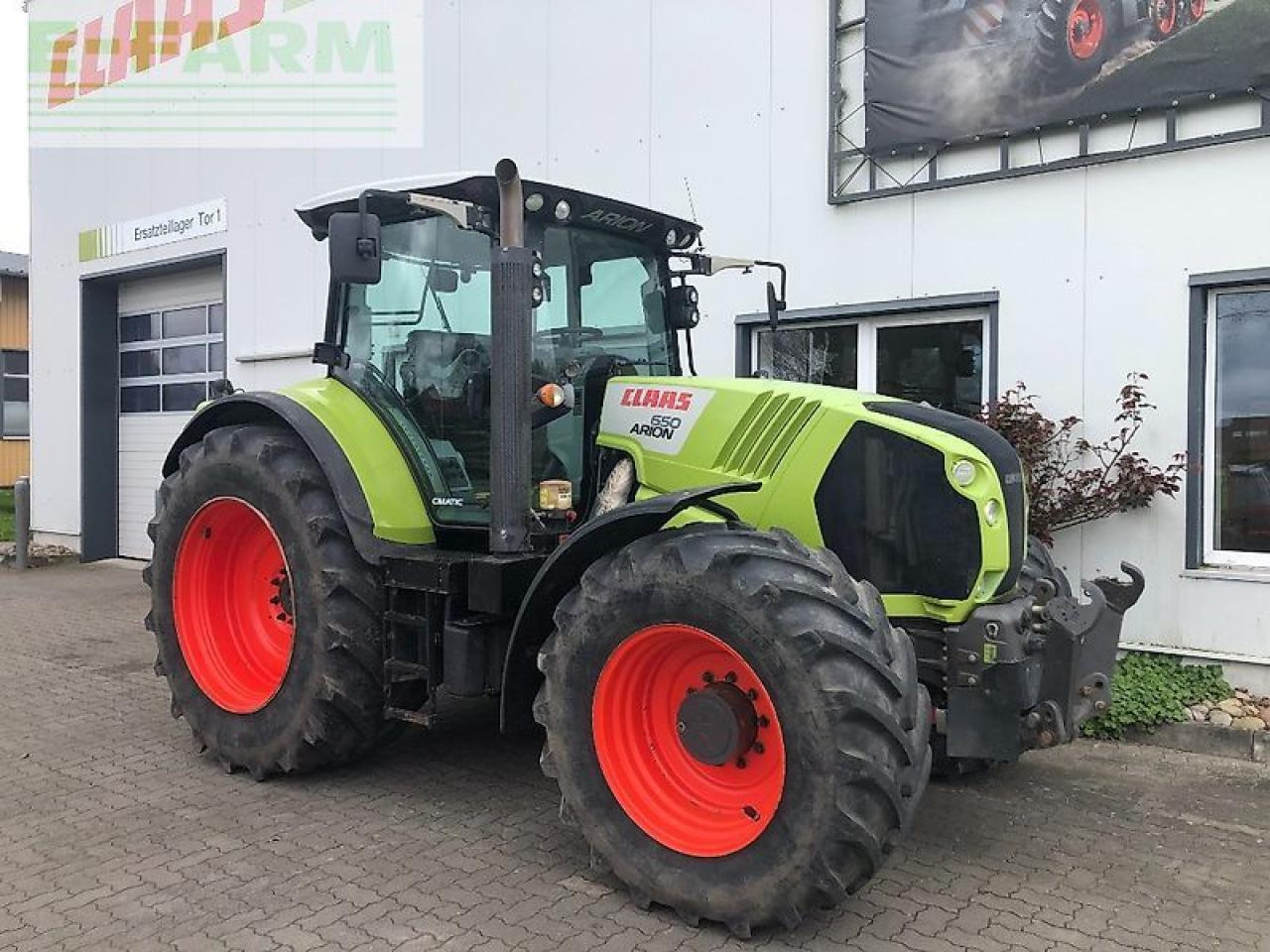 Farm tractor CLAAS arion 650 cmatic CMATIC