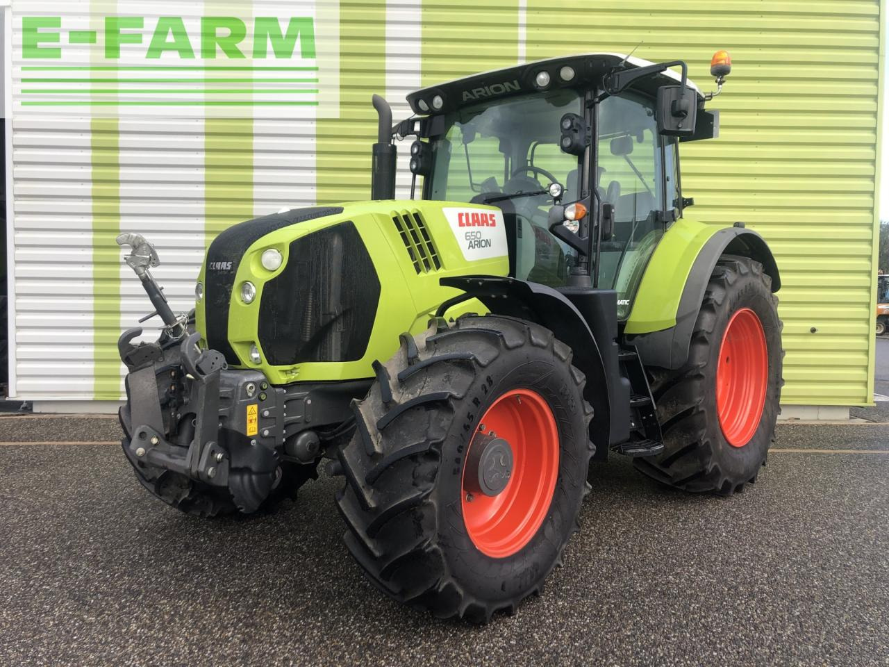 Farm tractor CLAAS arion 650 cmatic (a37/400)