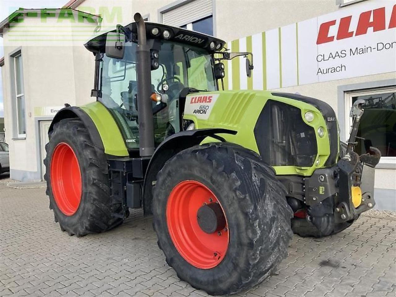 Farm tractor CLAAS arion 650 cmatic cebis CMATIC CEBIS