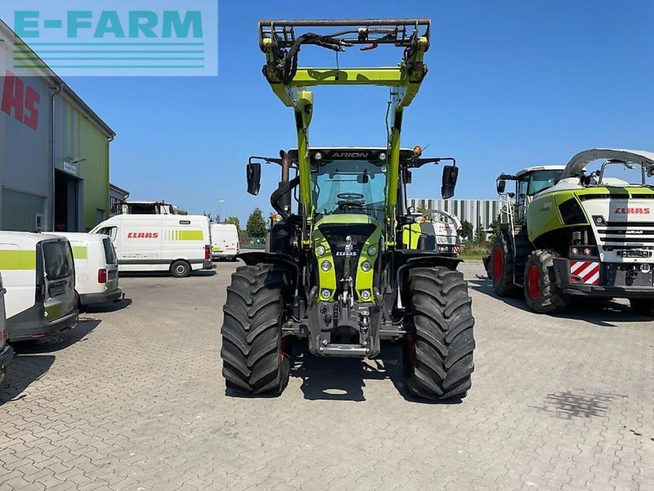 Farm tractor CLAAS arion 650 cmatic cis+ CMATIC CIS+