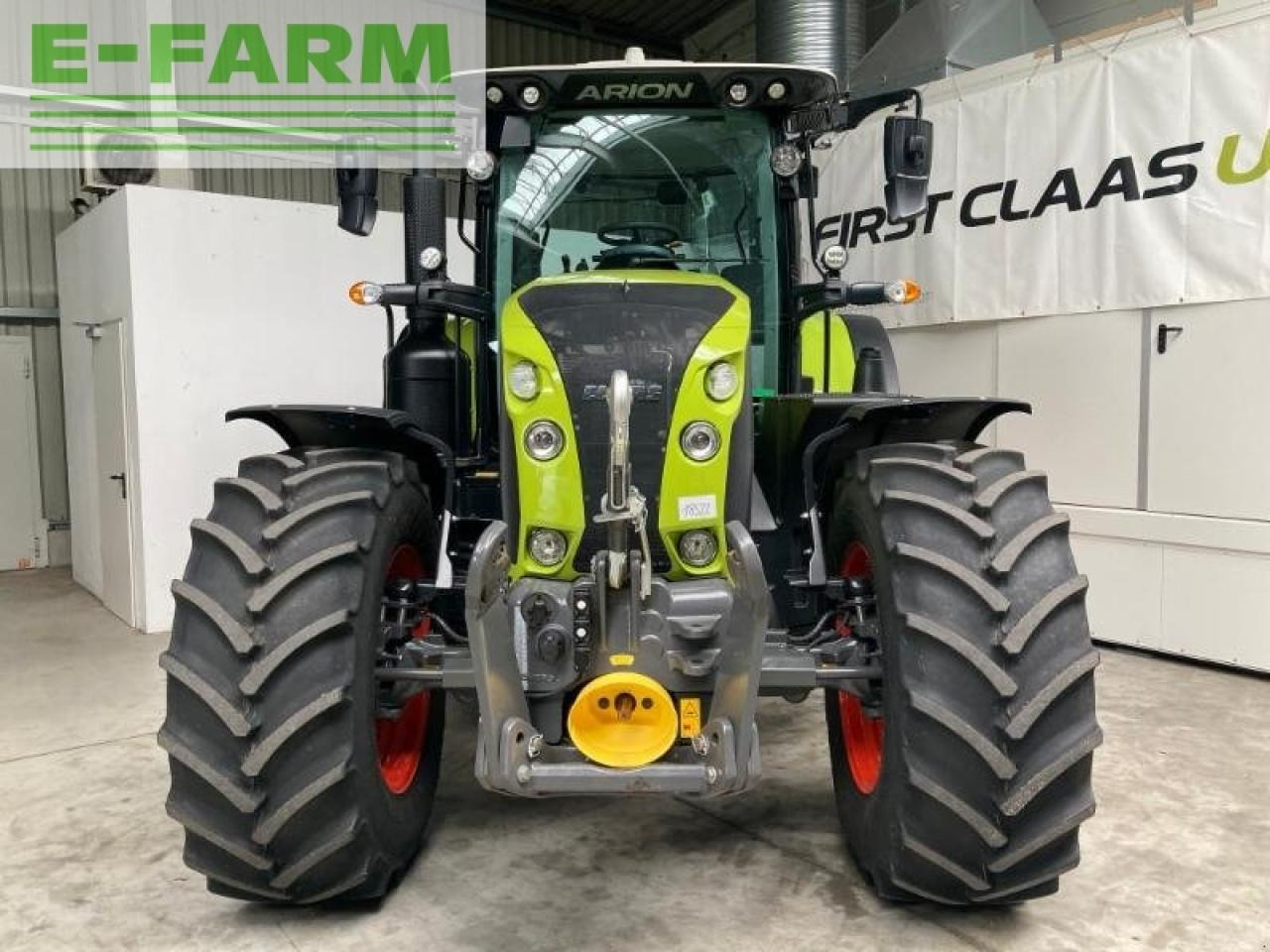 Farm tractor CLAAS arion 650 hexa stage v