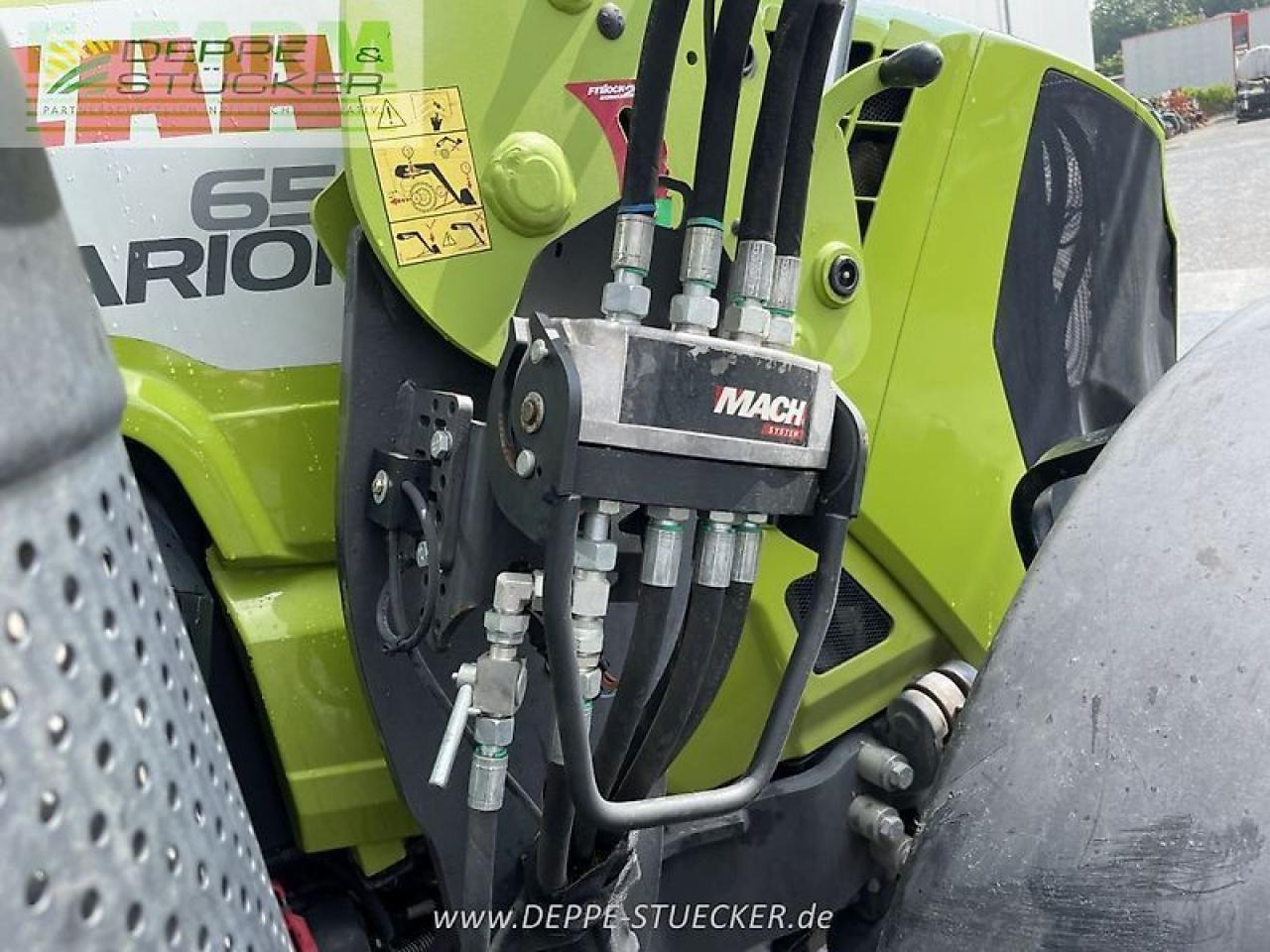Farm tractor CLAAS arion 650 hexashift
