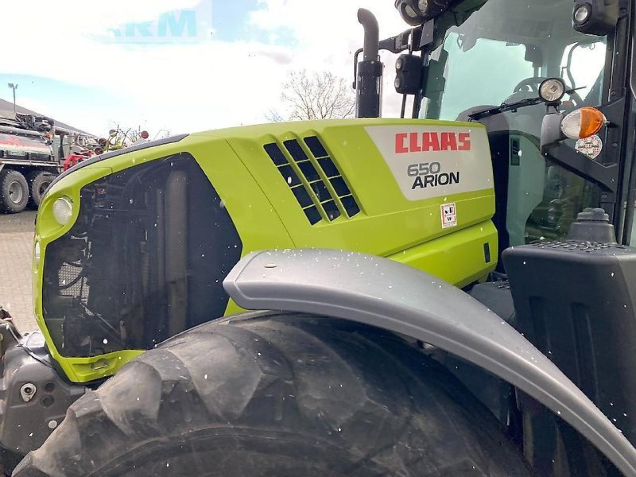 Farm tractor CLAAS arion 650 hexashift cis HEXASHIFT CIS