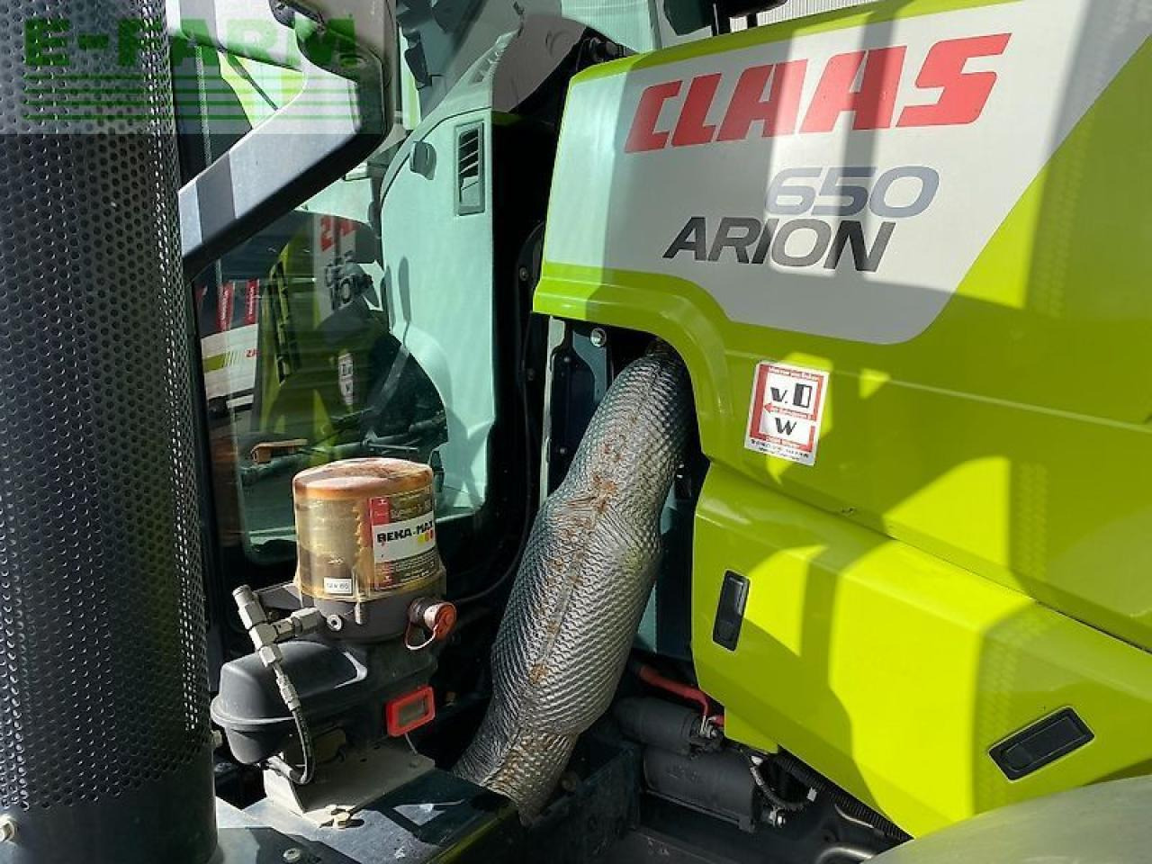 Farm tractor CLAAS arion 650 hexashift cis HEXASHIFT CIS