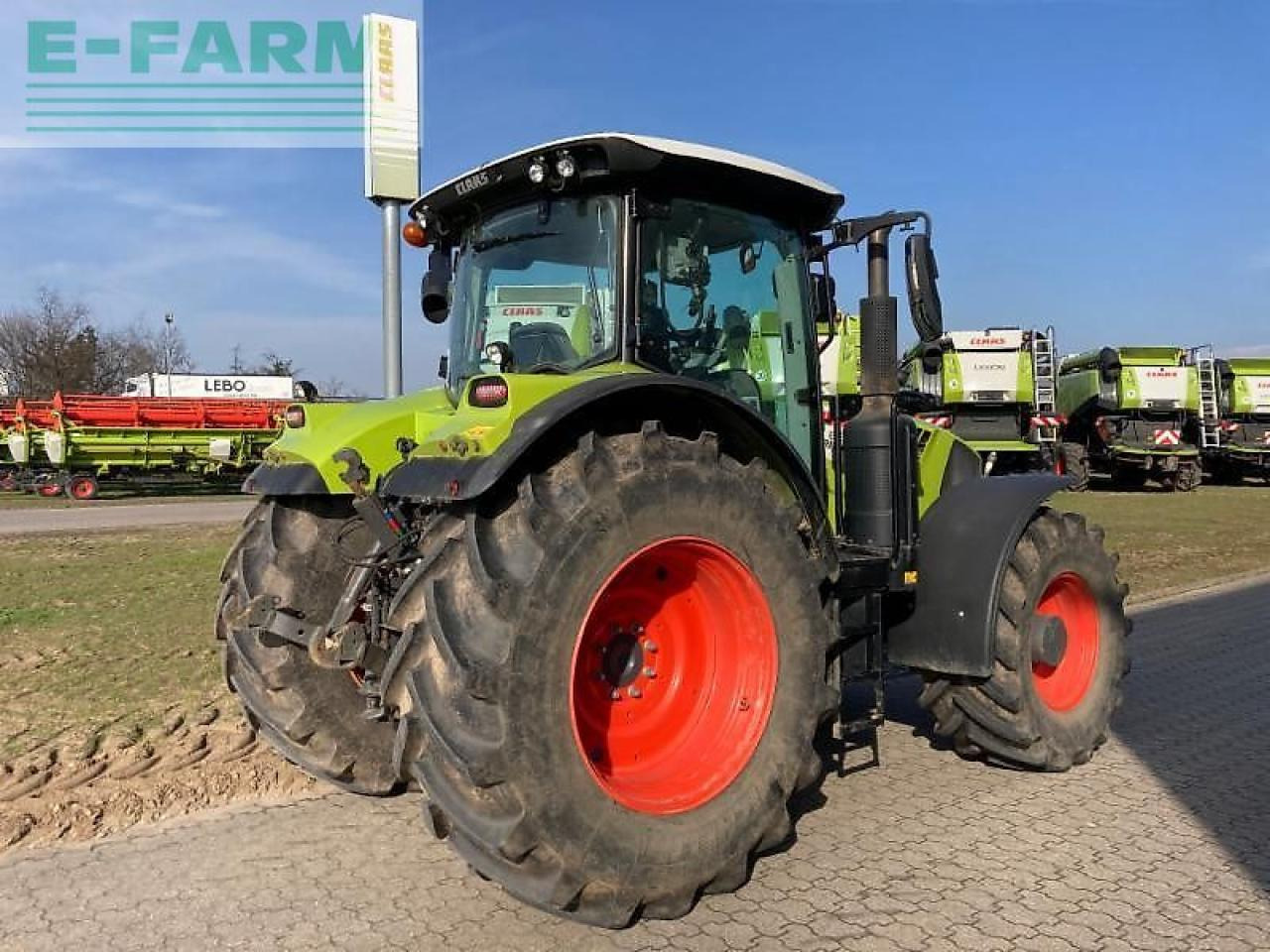 Farm tractor CLAAS arion 650 st4 cmatic
