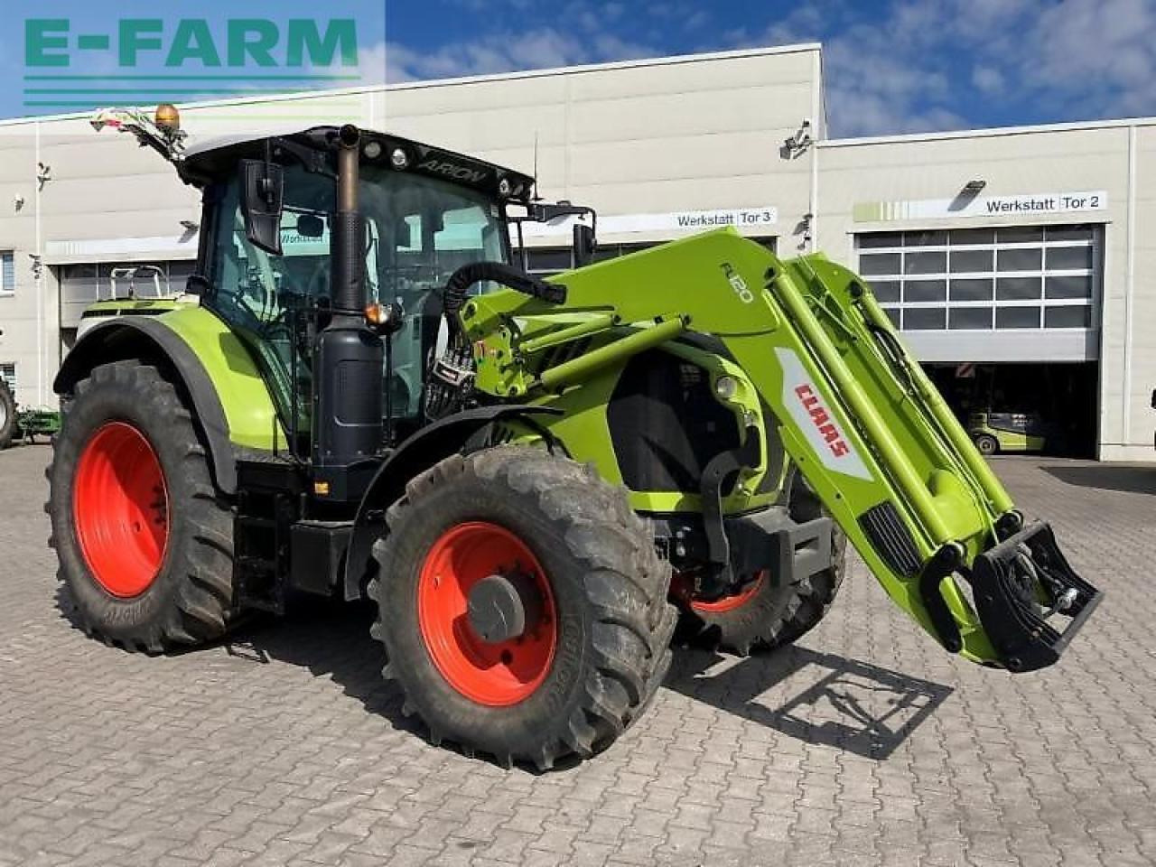 Farm tractor CLAAS arion 650 st4 hexa