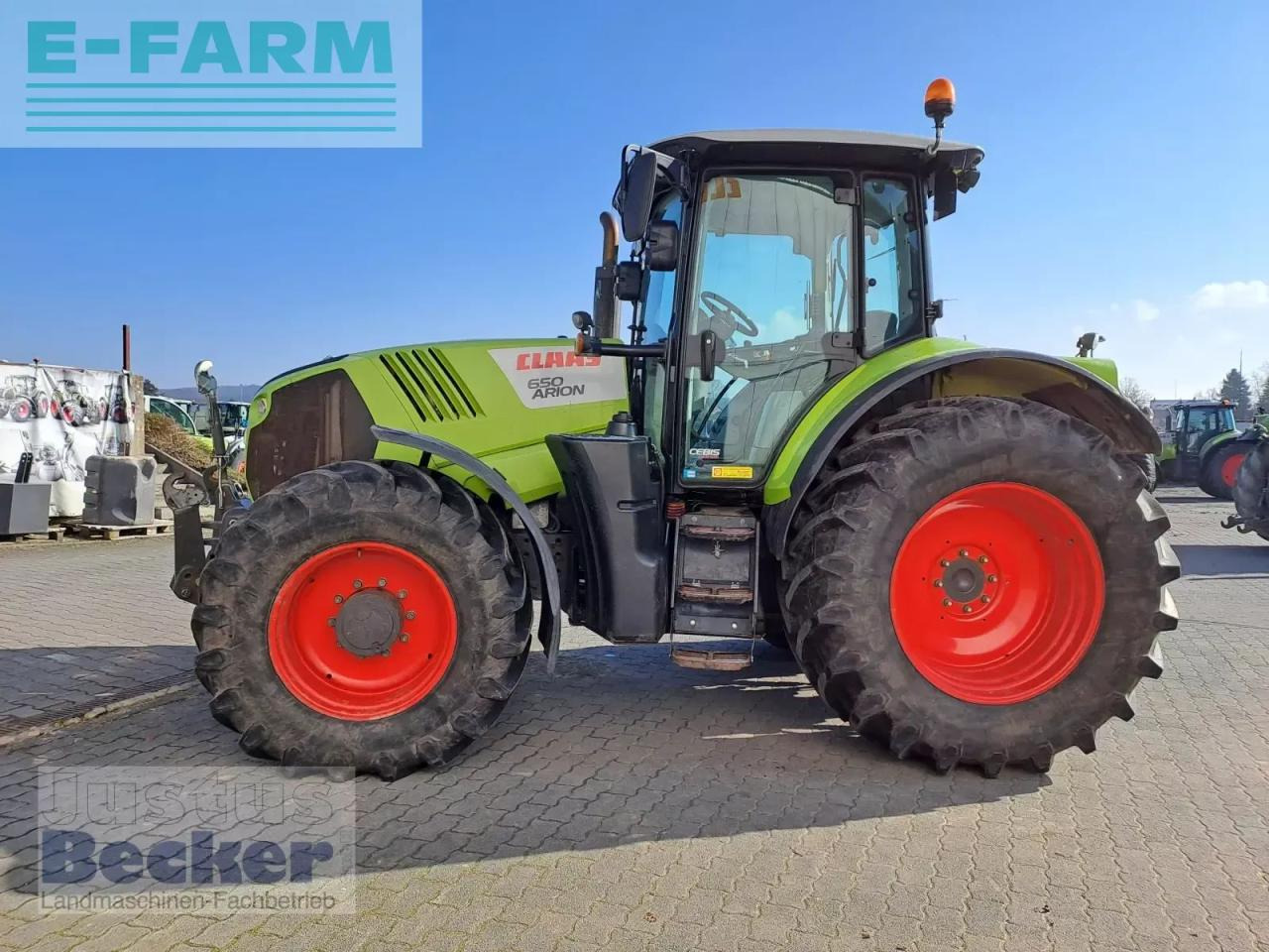 Farm tractor CLAAS arion 650 t4i