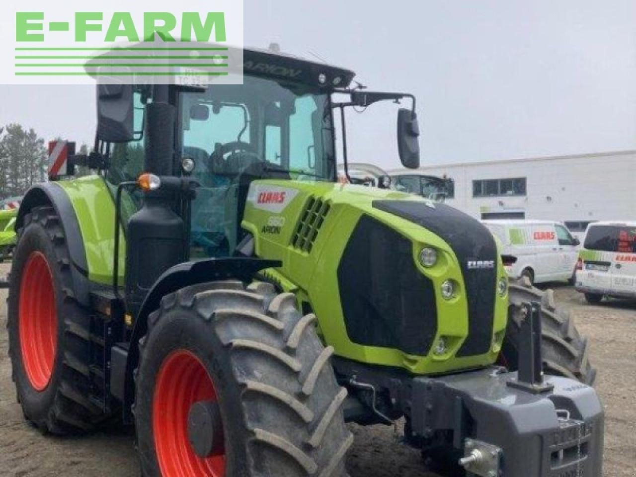 Farm tractor CLAAS arion 660 c-matic cis+