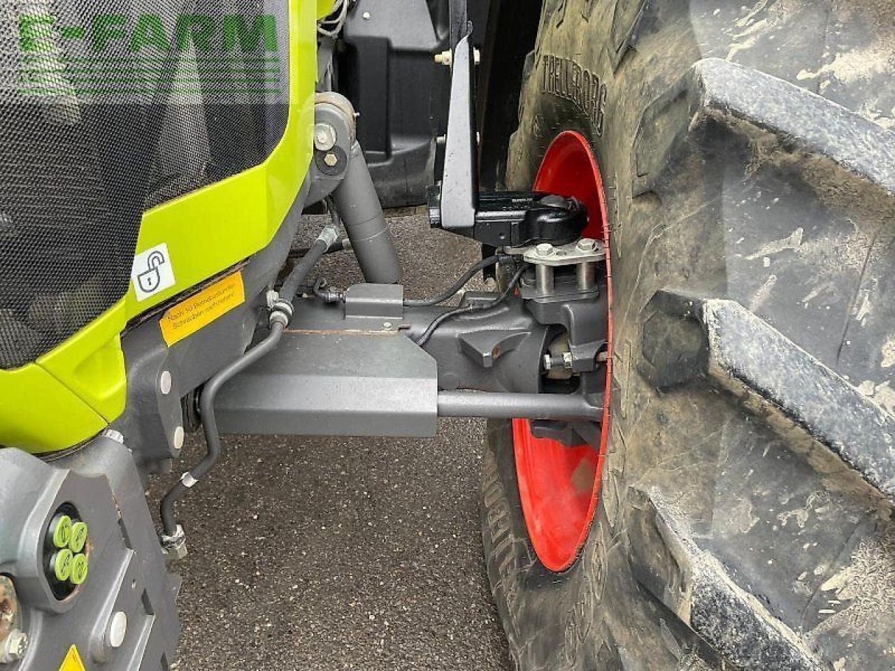Farm tractor CLAAS arion 660 cis +