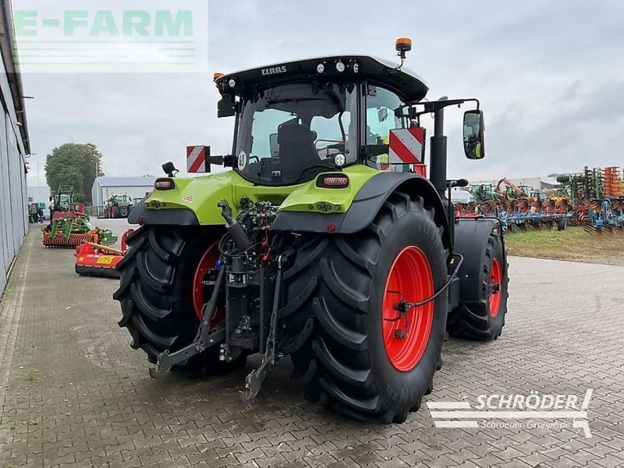 Farm tractor CLAAS arion 660 cmatic