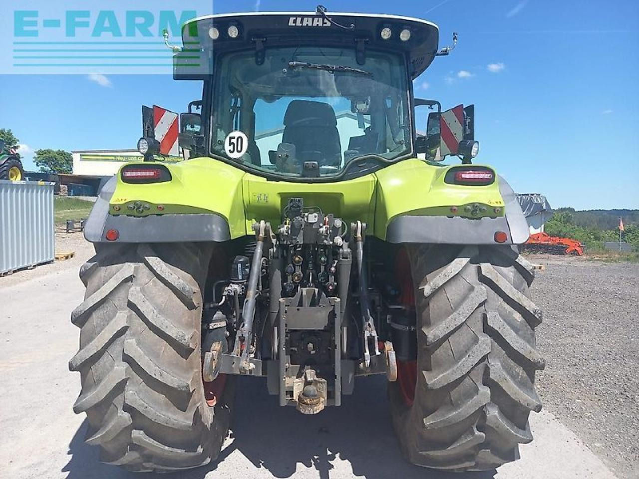 Farm tractor CLAAS arion 660 cmatic
