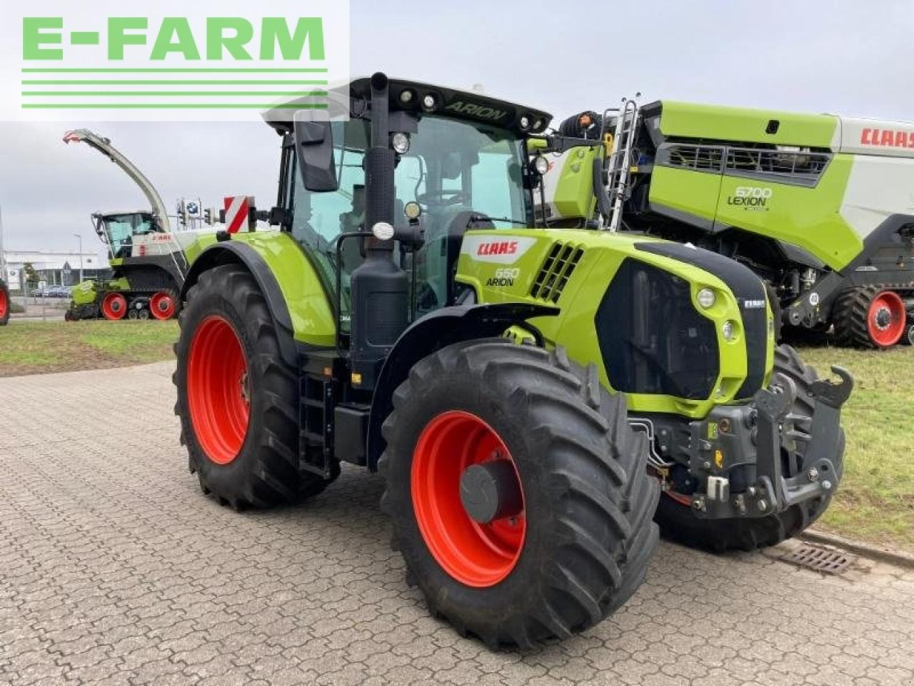 Farm tractor CLAAS arion 660 cmatic