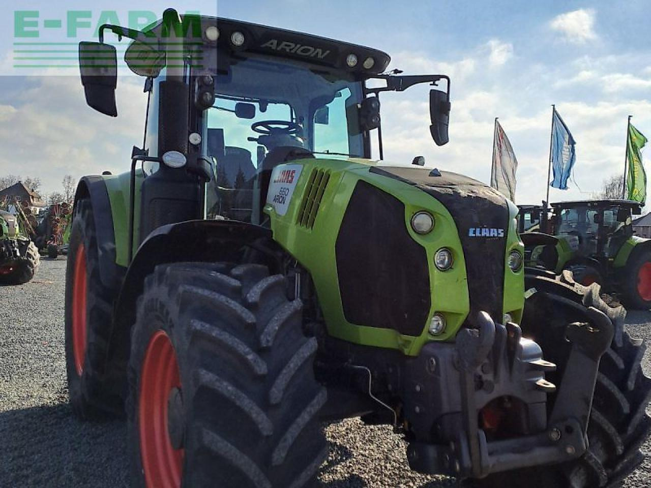 Farm tractor CLAAS arion 660 cmatic