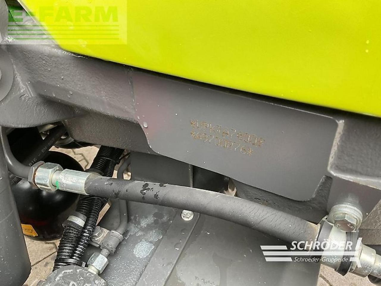 Farm tractor CLAAS arion 660 cmatic