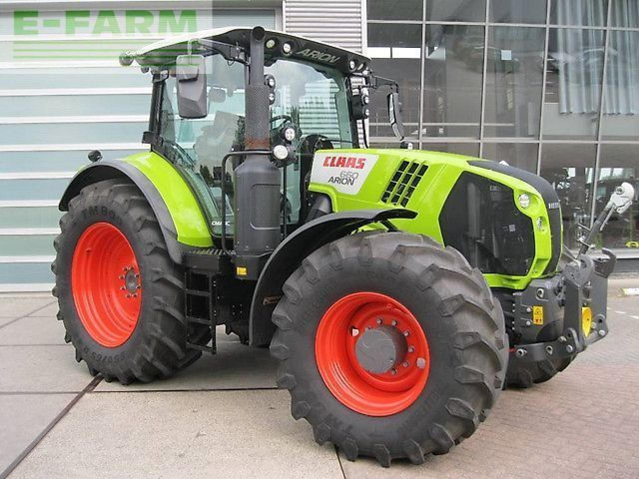 Farm tractor CLAAS arion 660 cmatic