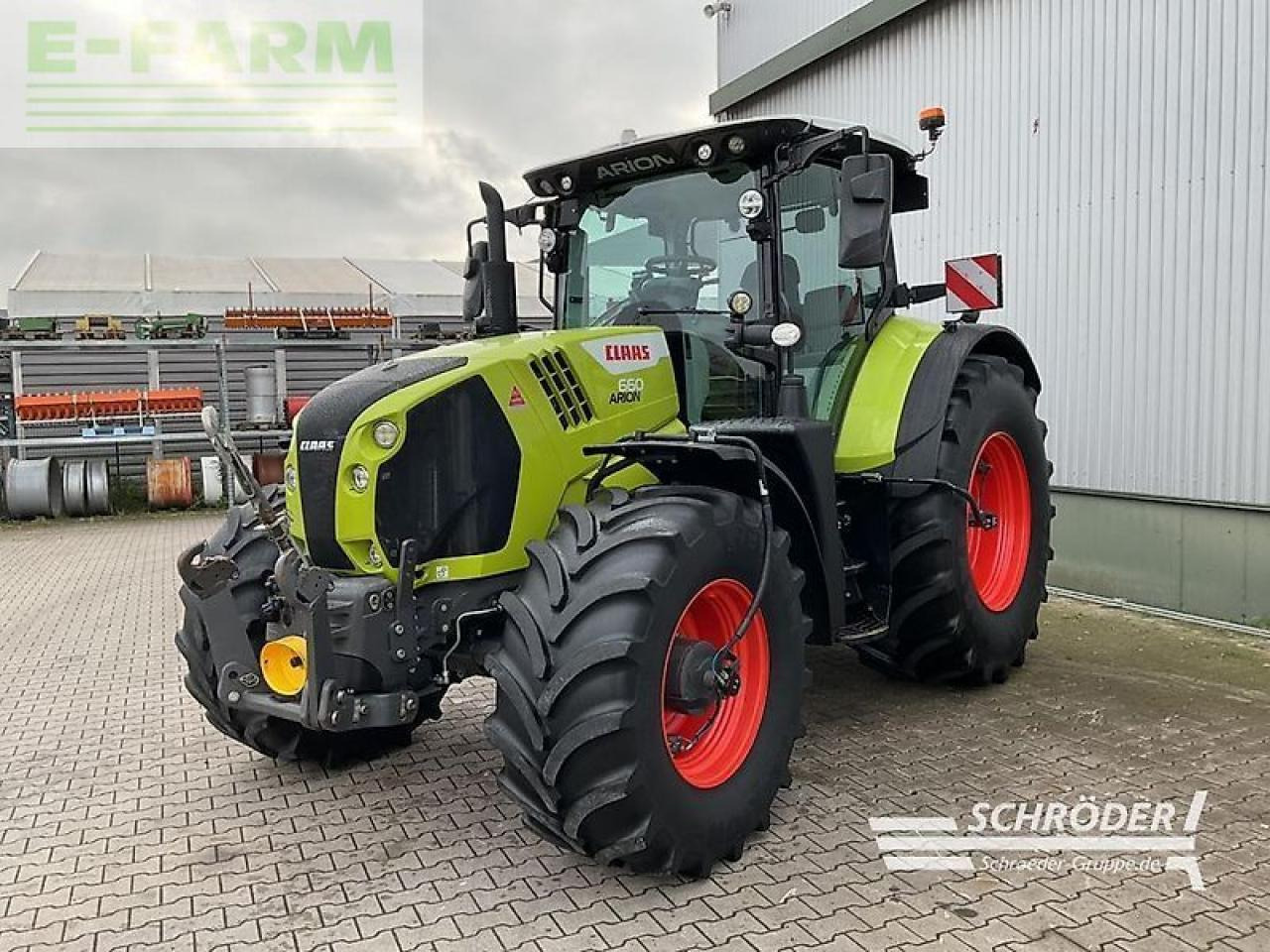 Farm tractor CLAAS arion 660 cmatic