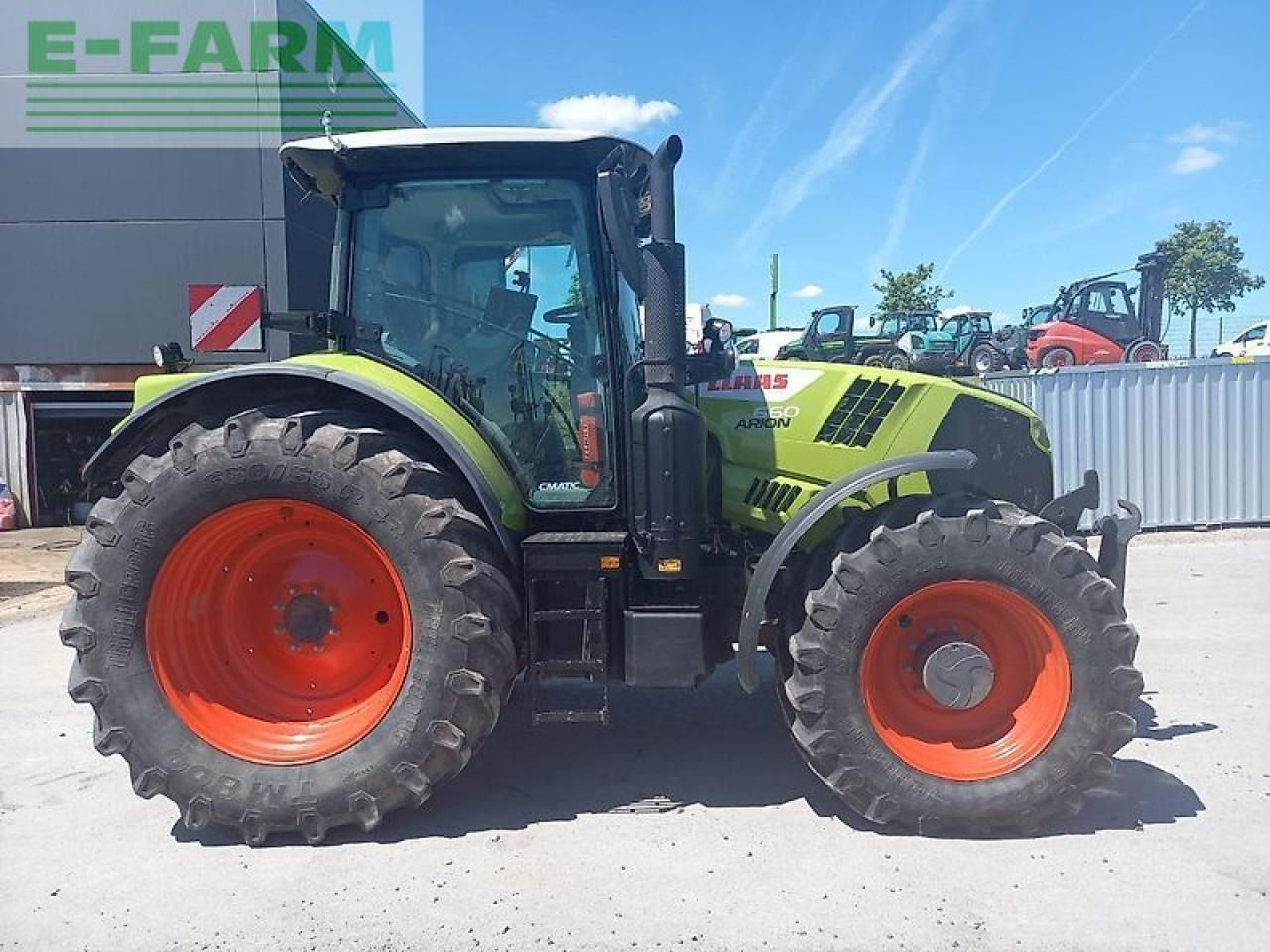 Farm tractor CLAAS arion 660 cmatic