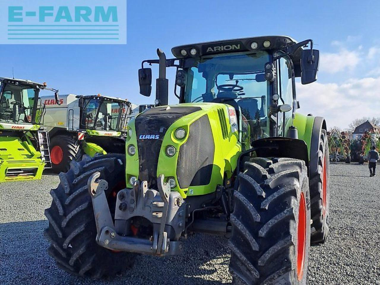 Farm tractor CLAAS arion 660 cmatic