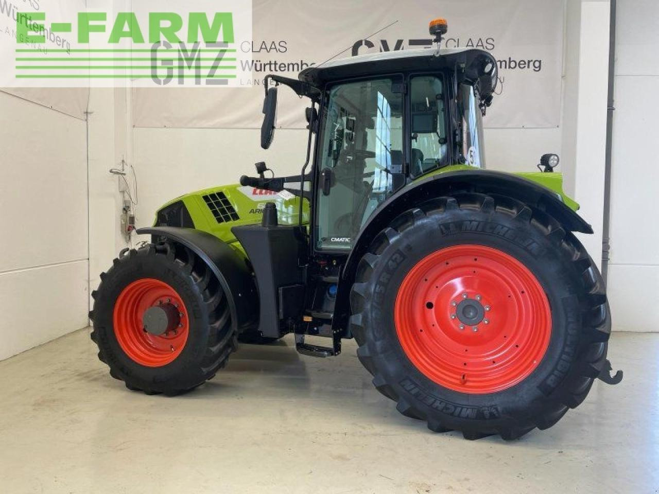 Farm tractor CLAAS arion 660 cmatic cebis