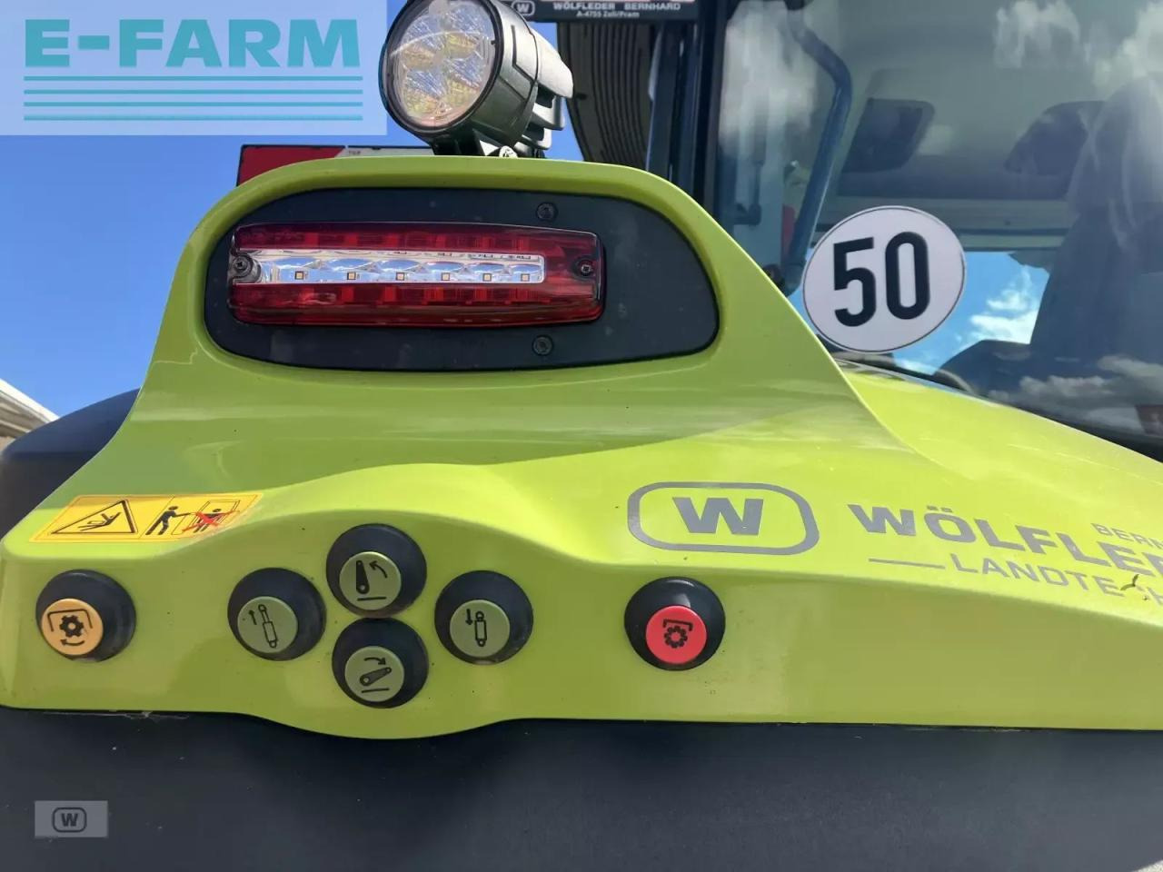 Farm tractor CLAAS arion 660 cmatic cebis CMATIC CEBIS