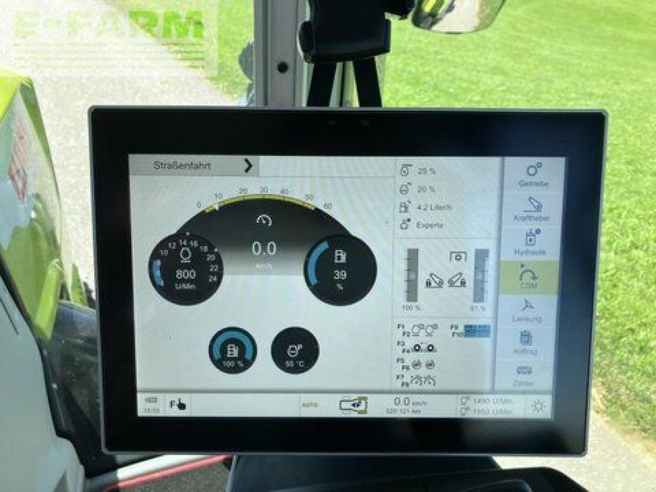 Farm tractor CLAAS arion 660 cmatic cebis CMATIC CEBIS