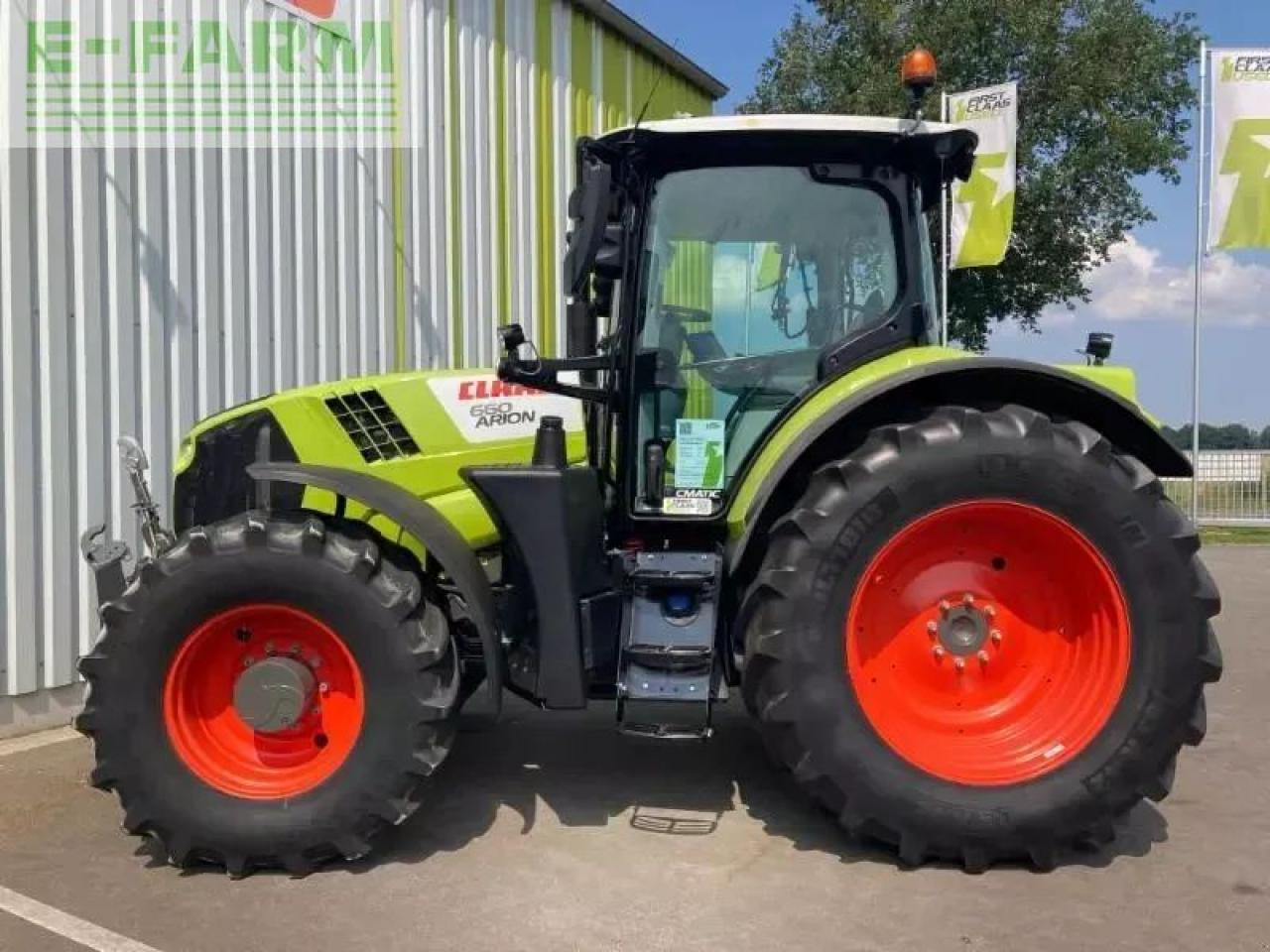 Farm tractor CLAAS arion 660 cmatic cebis CMATIC CEBIS