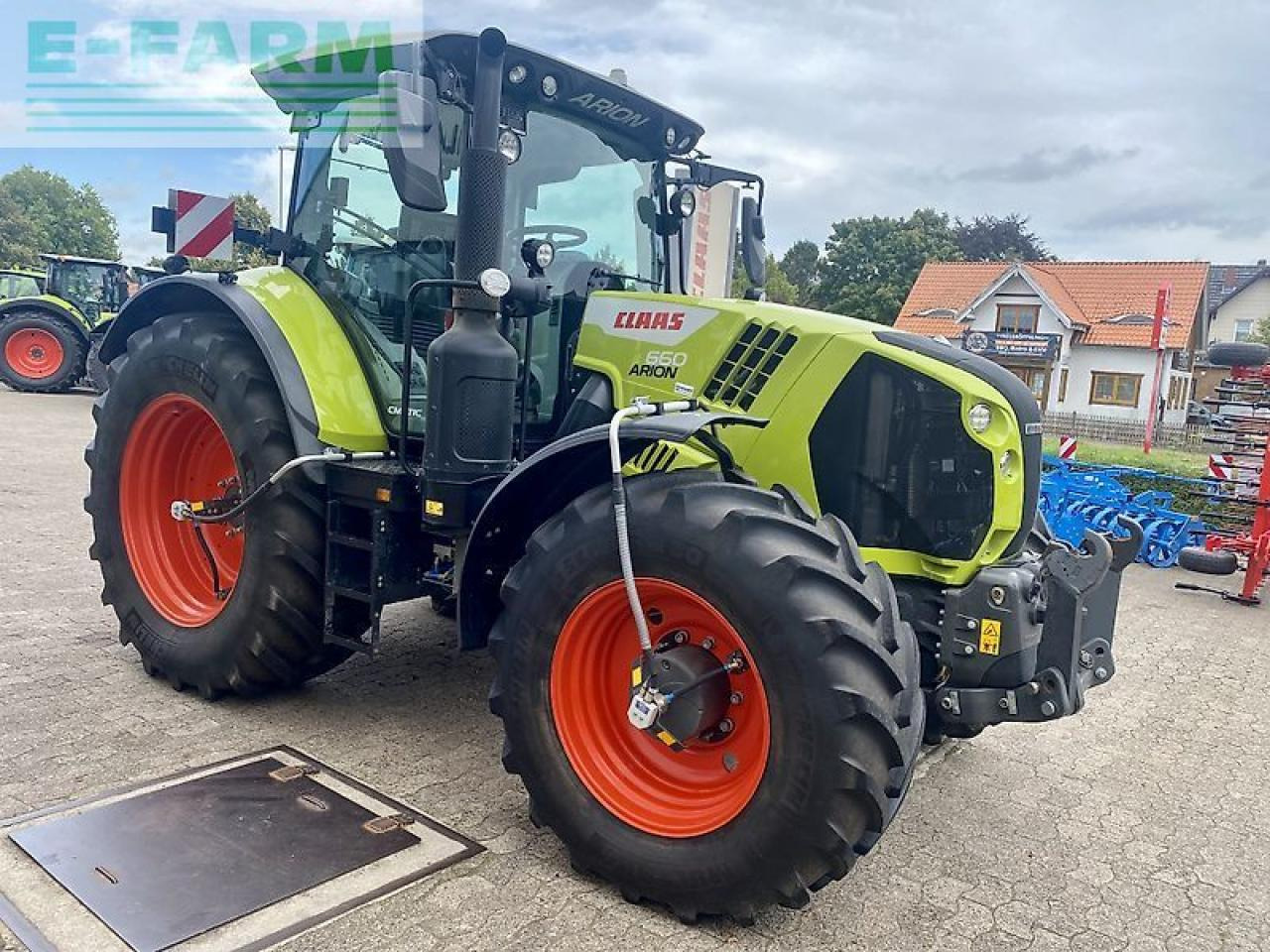 Farm tractor CLAAS arion 660 cmatic cebis, s10 rtk, rdr, CMATIC CEBIS