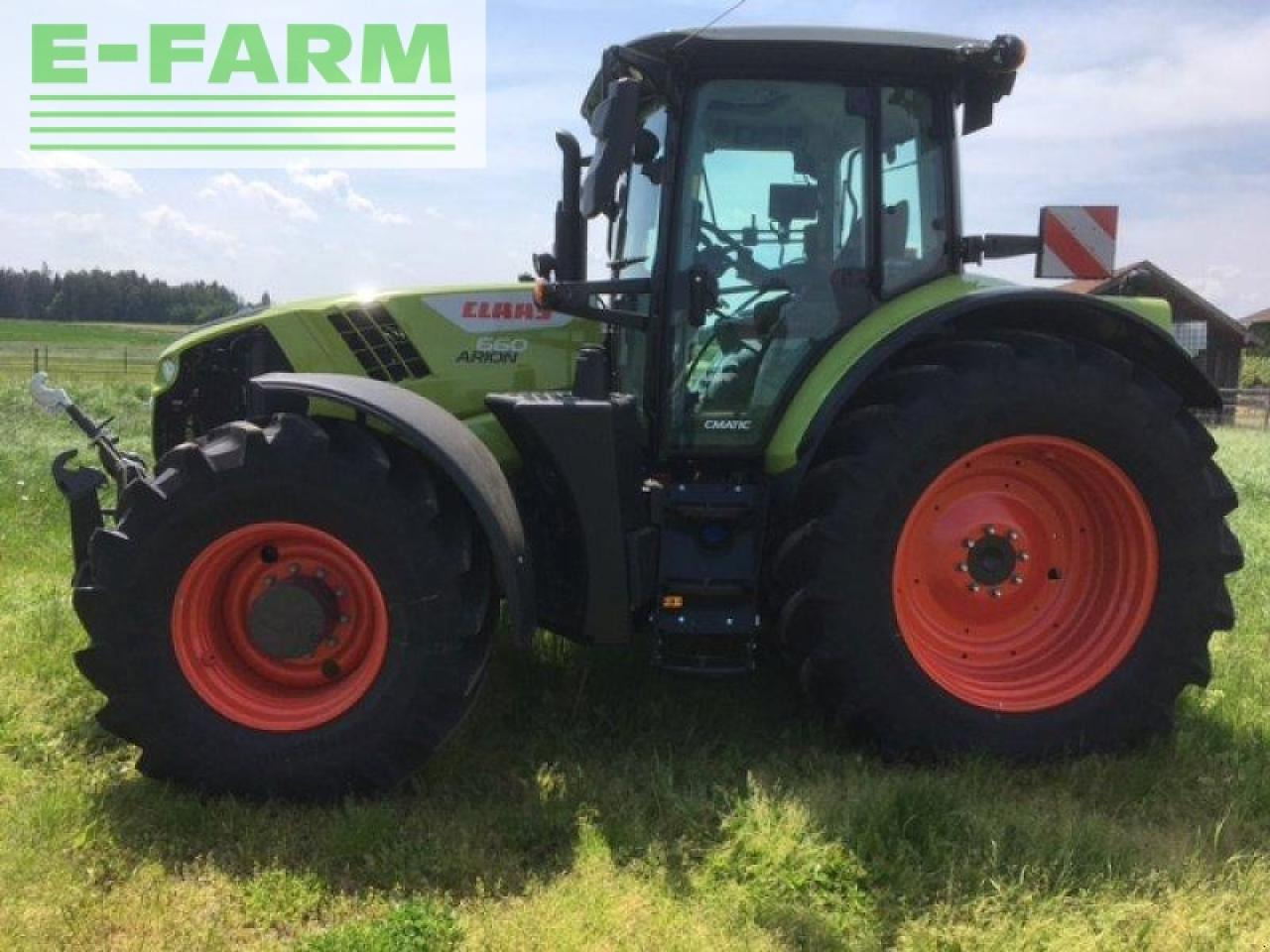 Farm tractor CLAAS arion 660 cmatic cis+