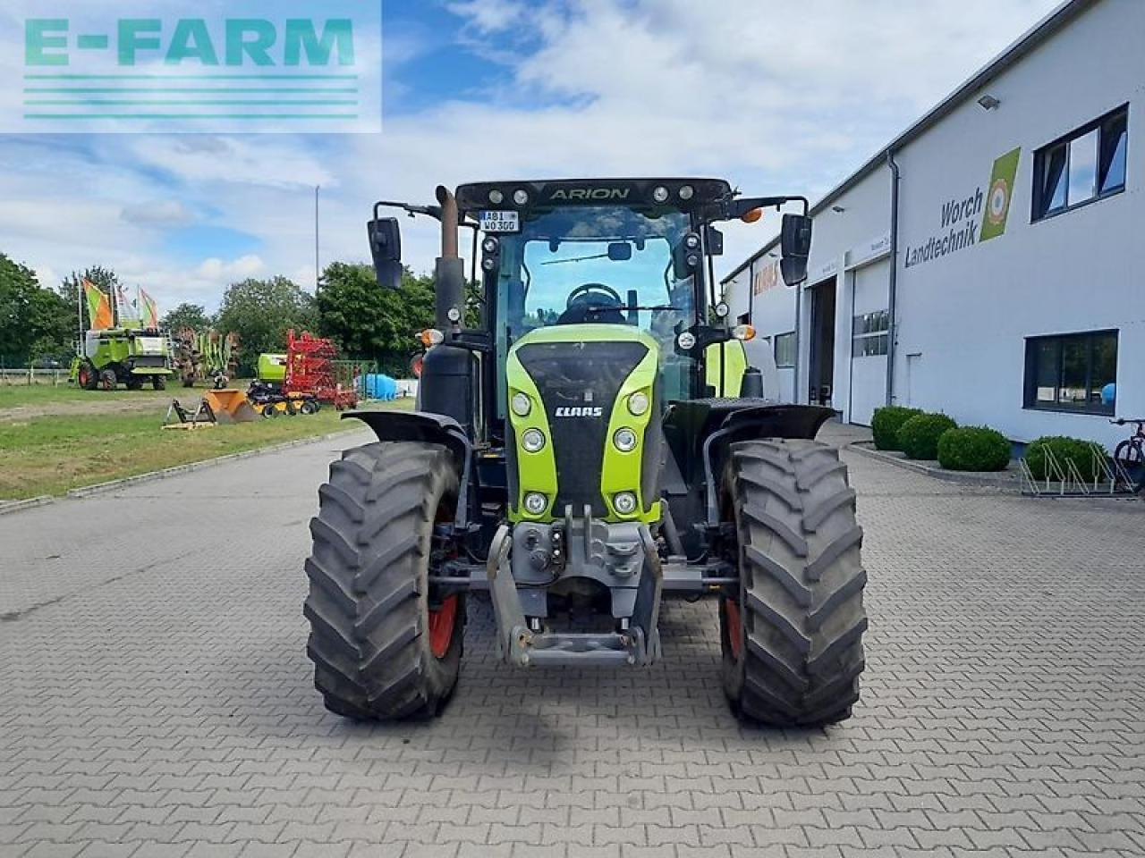 Farm tractor CLAAS arion 660 cmatic cis CMATIC CIS
