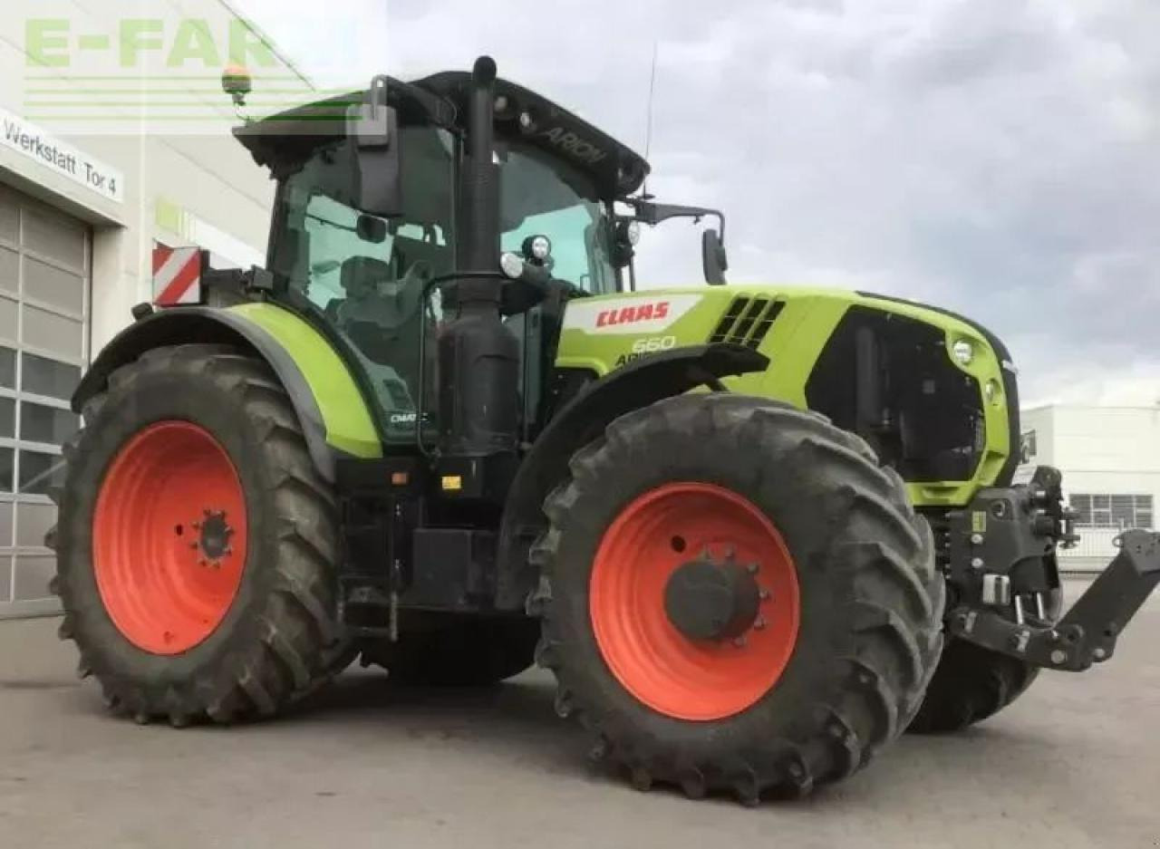 Farm tractor CLAAS arion 660 cmatic focus