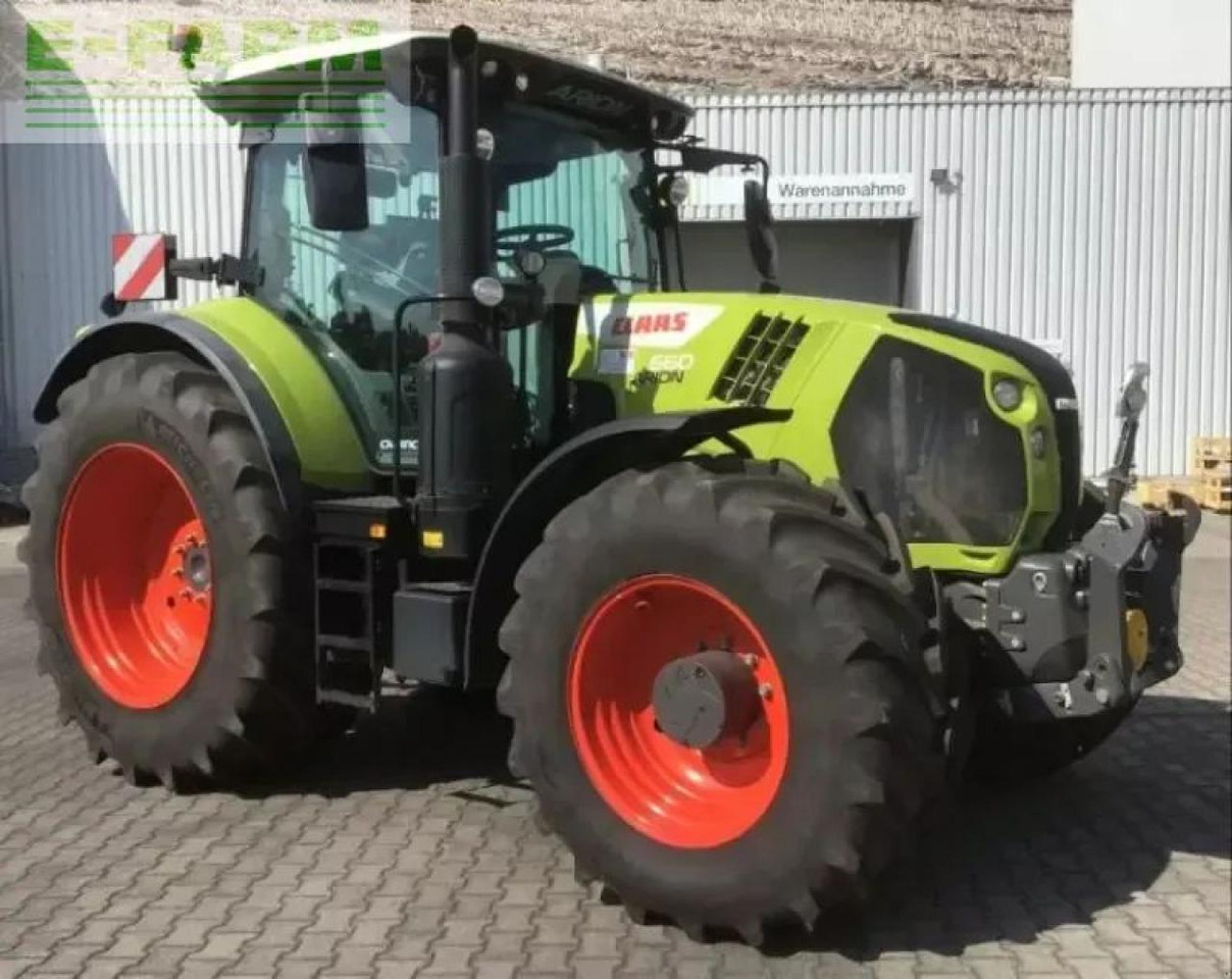 Farm tractor CLAAS arion 660 cmatic focus