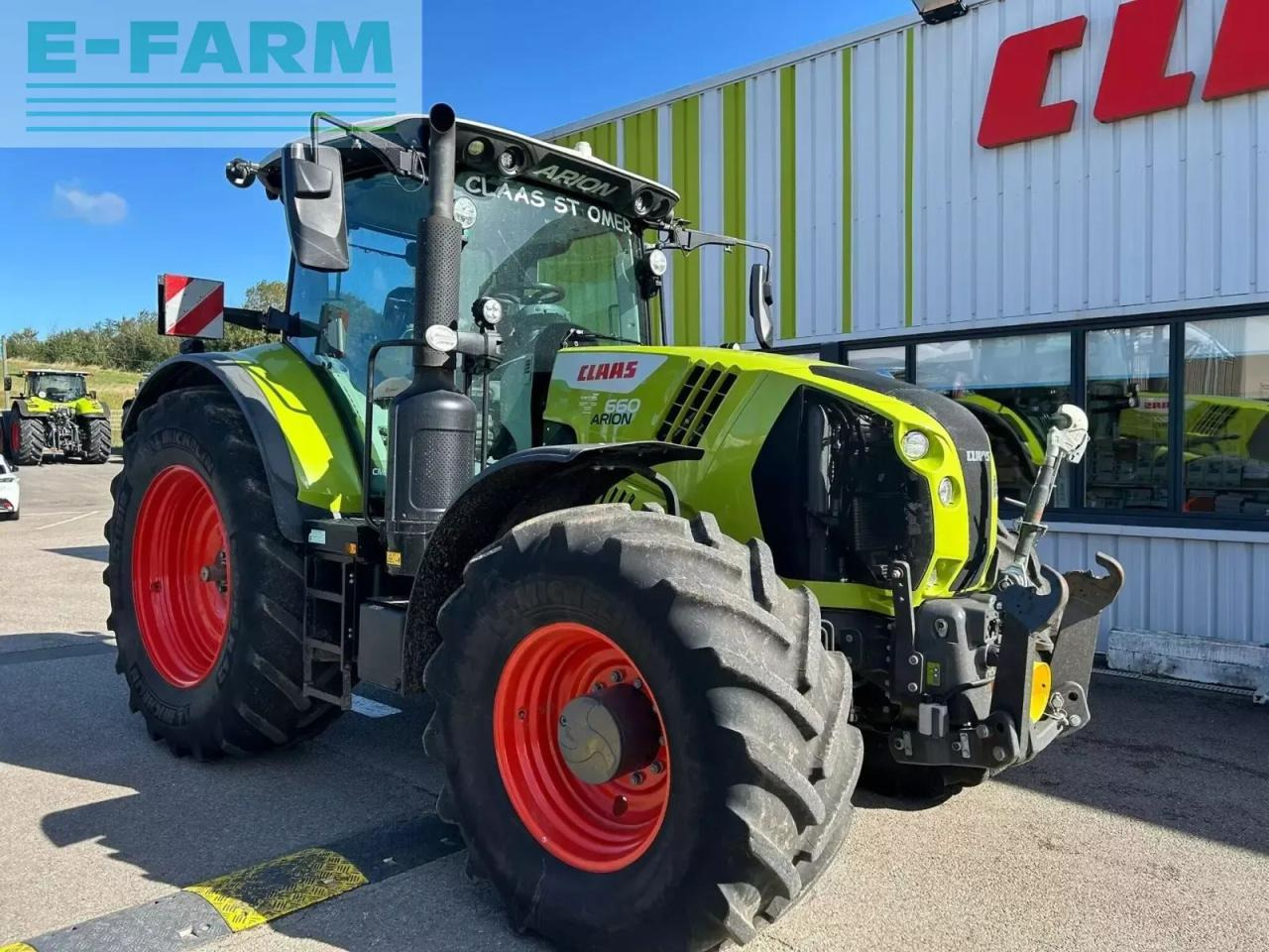 Farm tractor CLAAS arion 660 cmatic privilege