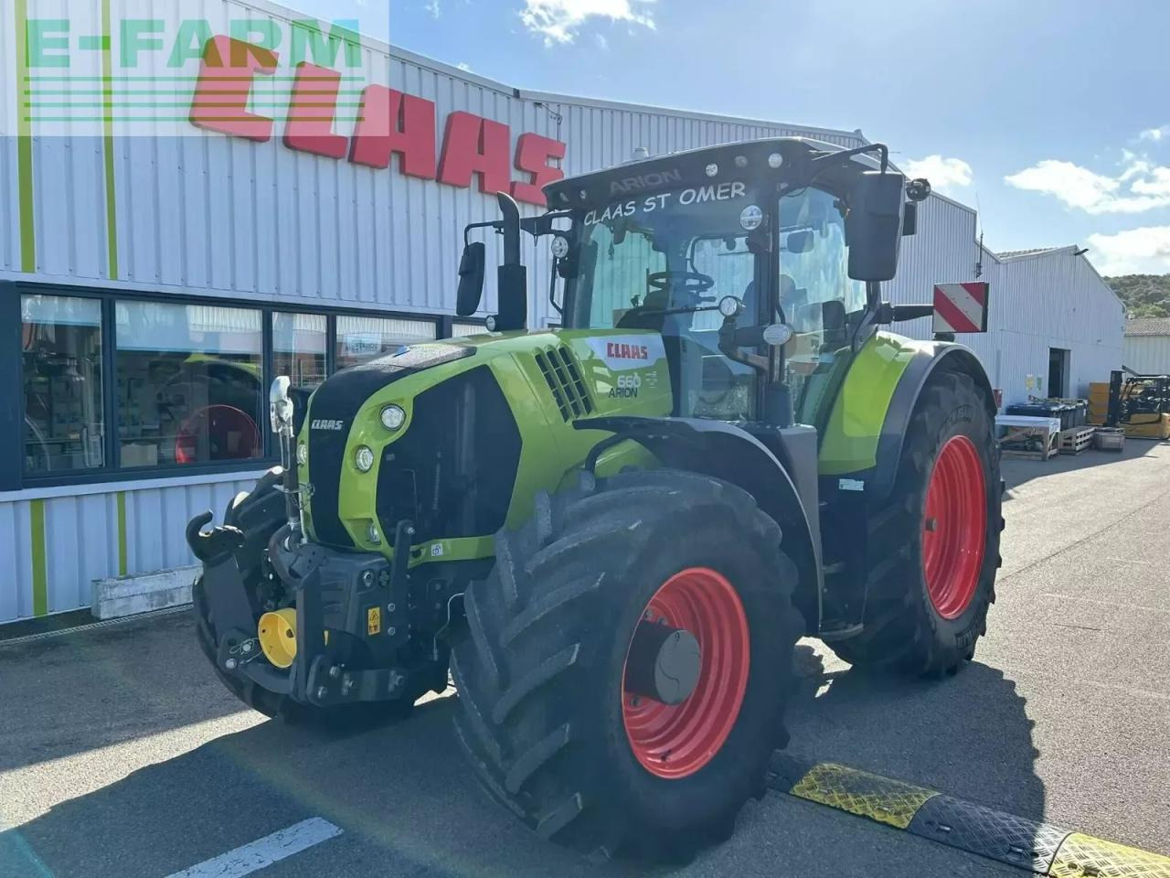 Farm tractor CLAAS arion 660 cmatic privilege
