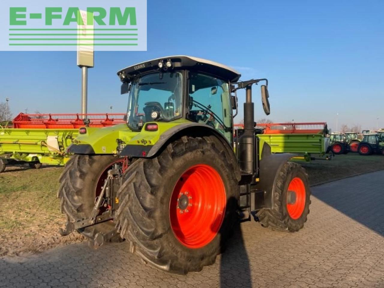Farm tractor CLAAS arion 660 st4 cmatic