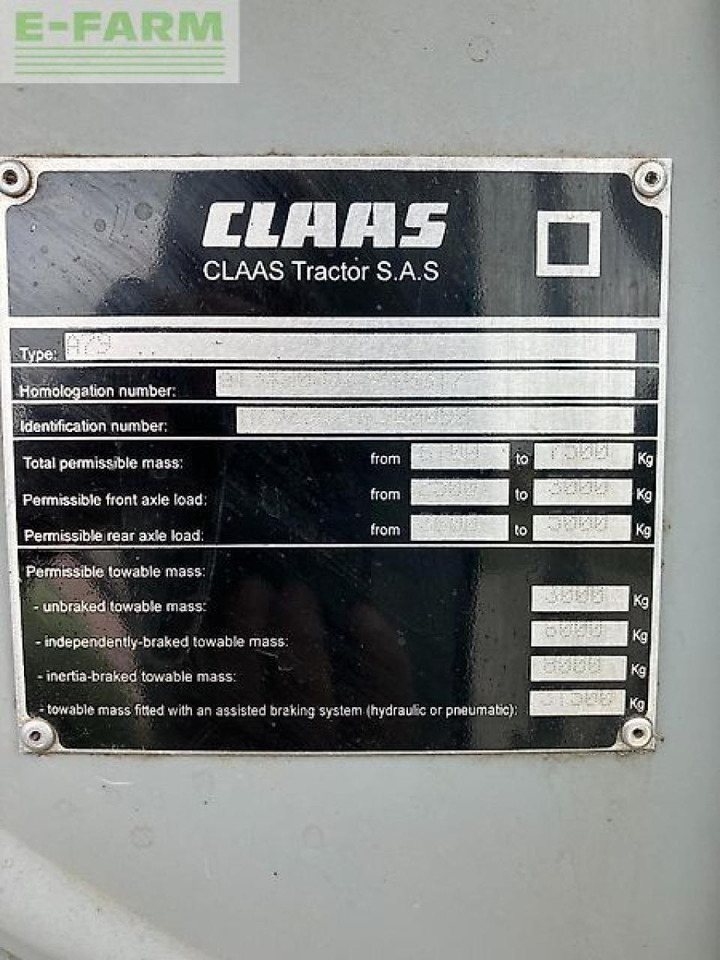 Farm tractor CLAAS atos 350