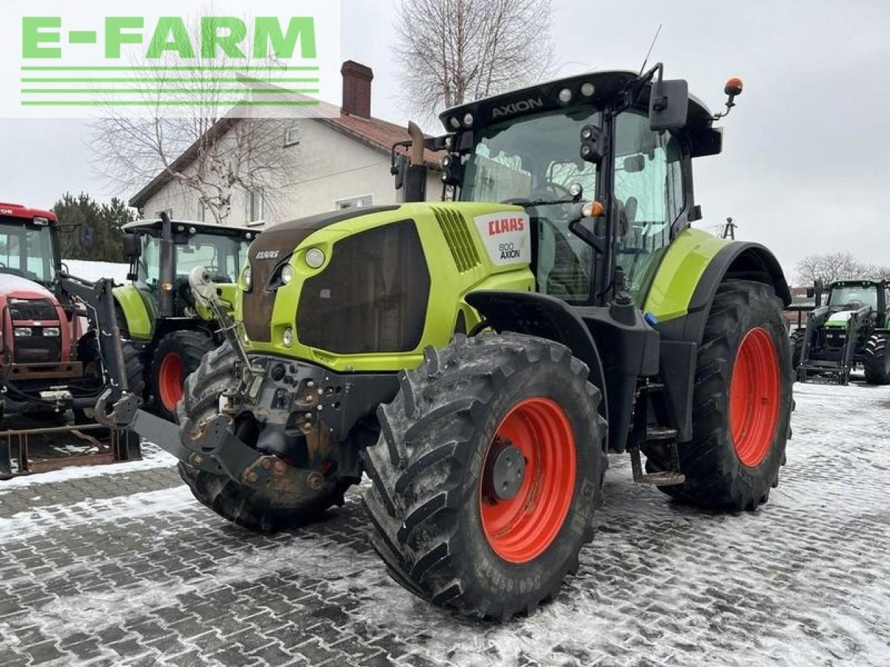 Farm tractor CLAAS axion 800 cis