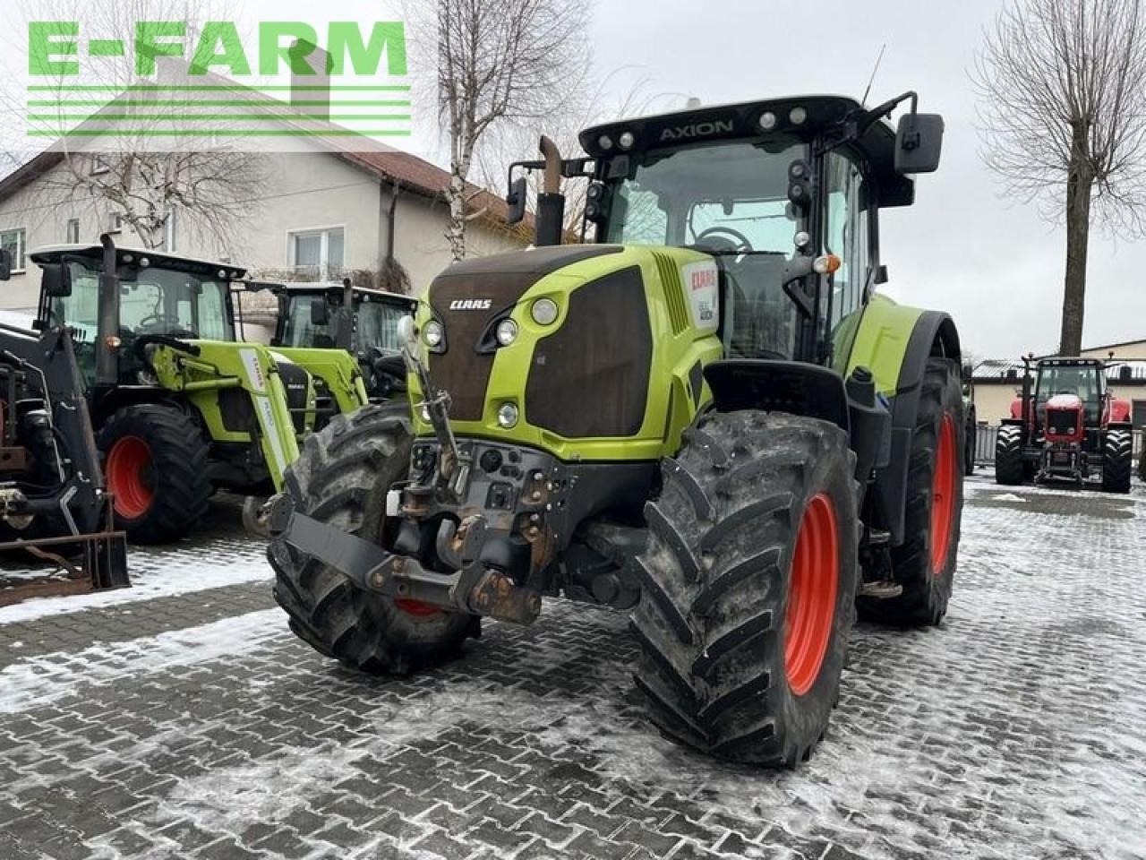 Farm tractor CLAAS axion 800 cis