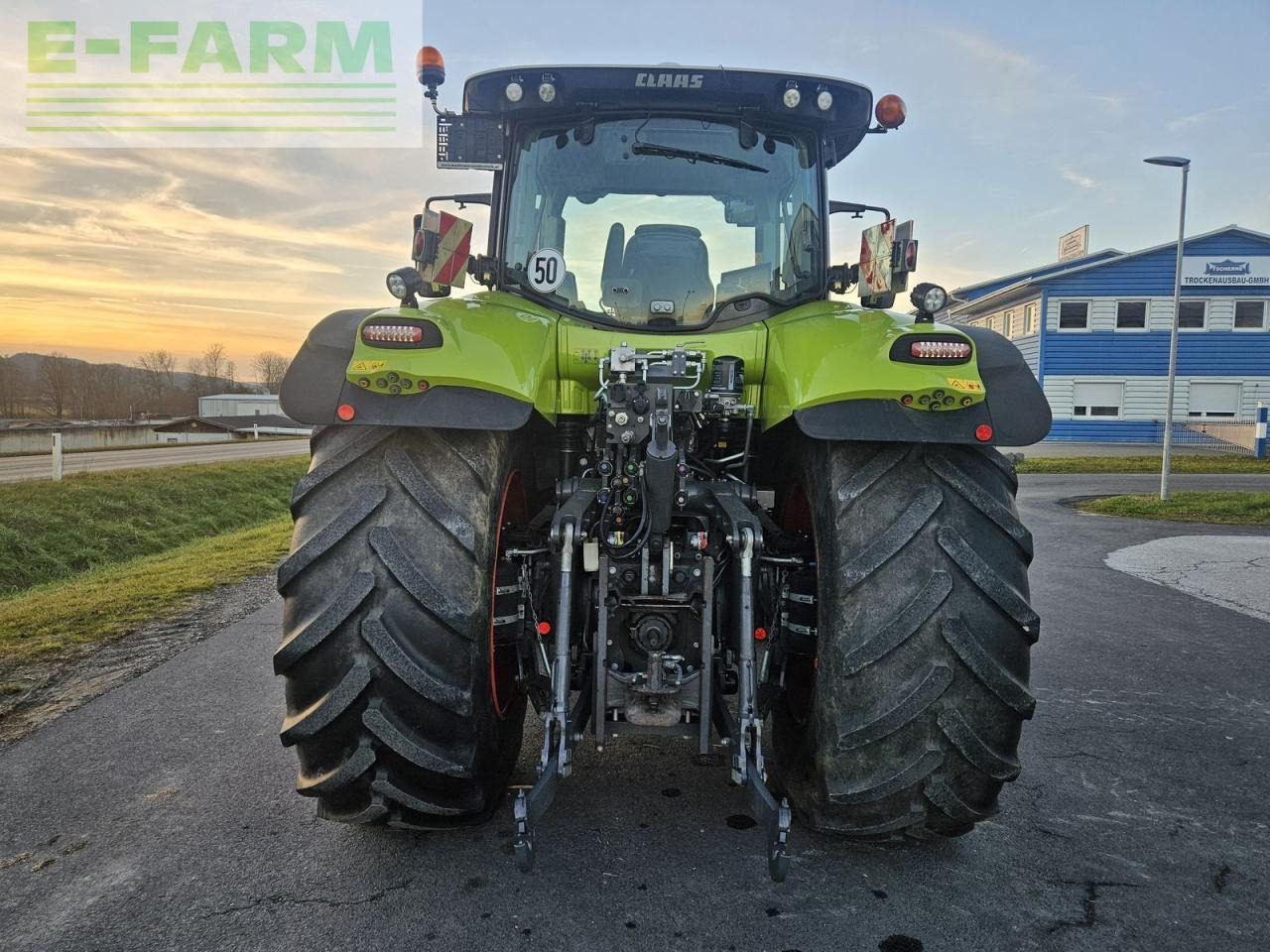 Farm tractor CLAAS axion 810 c-matic CMATIC