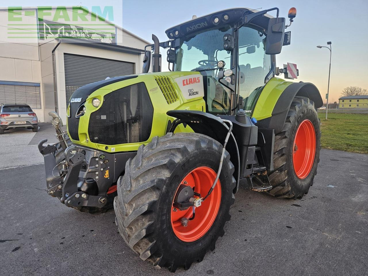 Farm tractor CLAAS axion 810 c-matic CMATIC