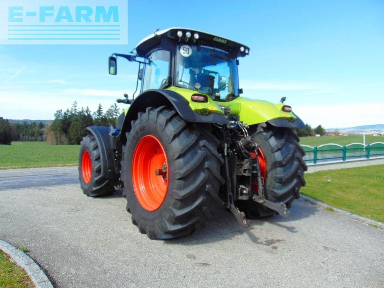 Farm tractor CLAAS axion 810 c-matic CMATIC