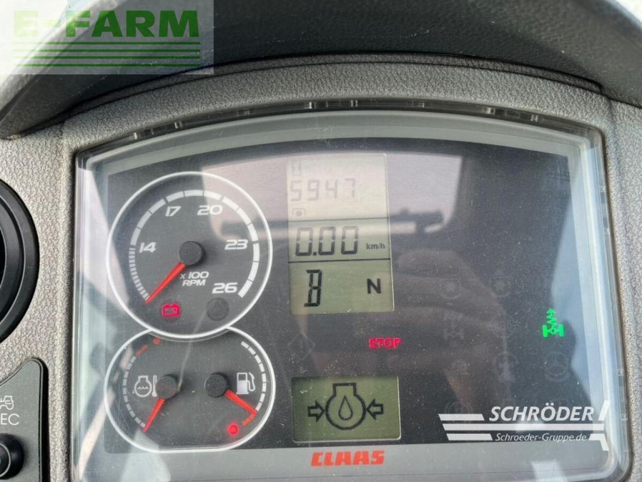 Farm tractor CLAAS axion 810 cis