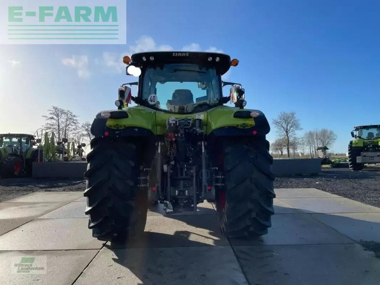 Farm tractor CLAAS axion 810 cmatic CMATIC