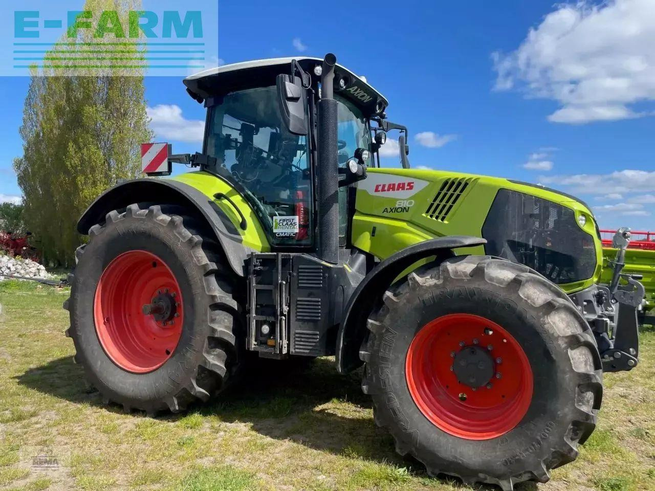 Farm tractor CLAAS axion 810 cmatic CMATIC