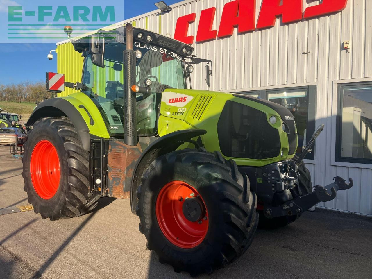 Farm tractor CLAAS axion 810 cmatic s5 CMATIC