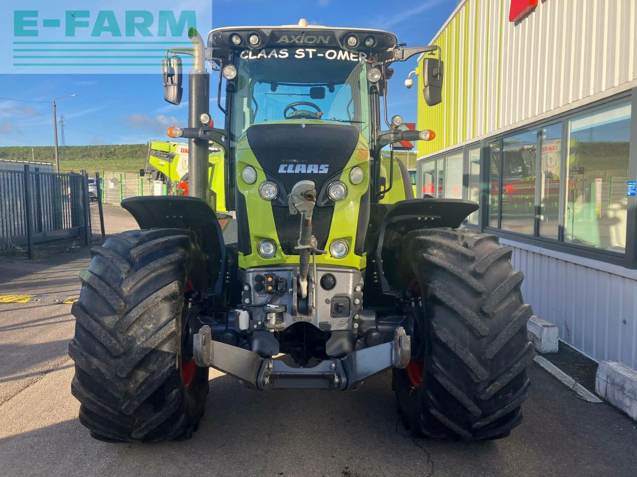 Farm tractor CLAAS axion 810 cmatic s5 CMATIC
