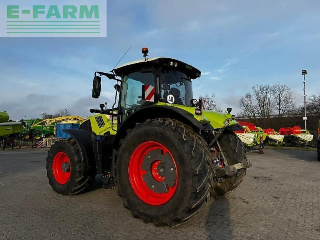 Farm tractor CLAAS axion 830