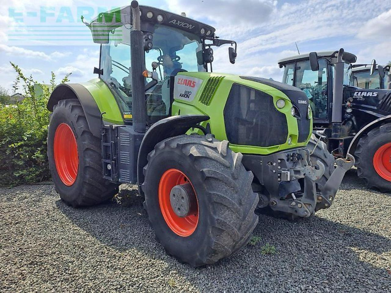 Farm tractor CLAAS axion 830 c-matic CMATIC